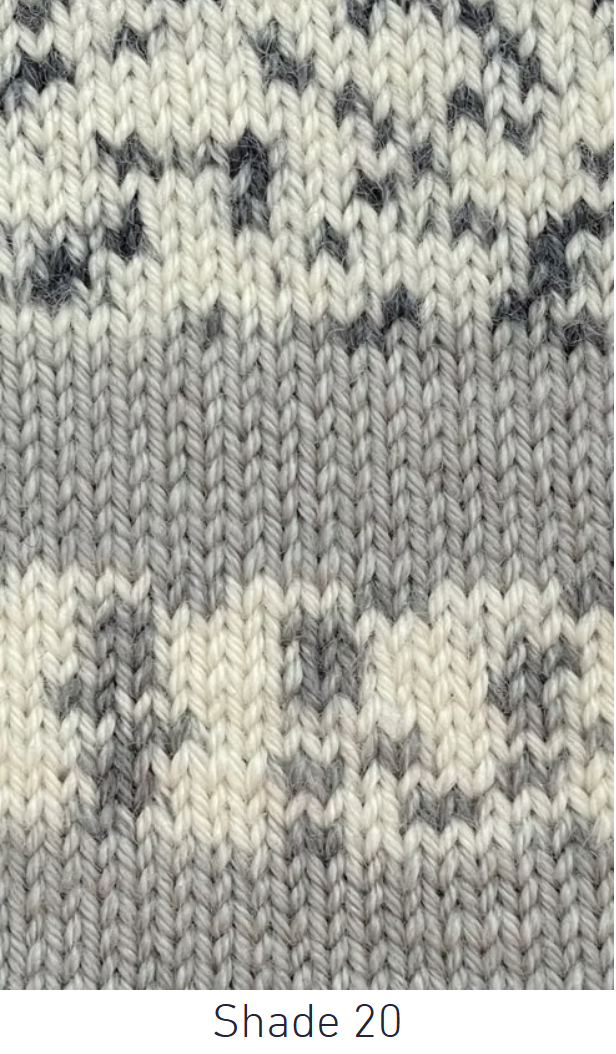 Crucci 4 ply Sock Yarn- self patterning