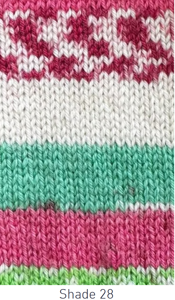 Crucci 4 ply Sock Yarn- self patterning